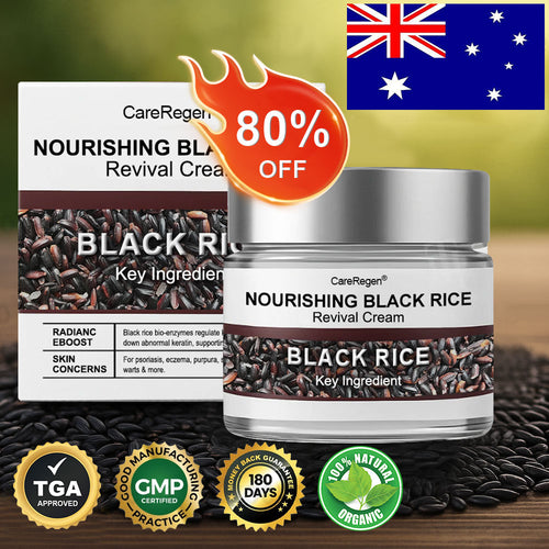 𝐂𝐚𝐫𝐞𝐑𝐞𝐠𝐞𝐧® N𝐨u𝐫i𝐬h𝐢n𝐠 𝐁l𝐚c𝐤 𝐑i𝐜e R𝐞v𝐢v𝐚l C𝐫e𝐚m 🐳 | 𝐄f𝐟e𝐜t𝐢v𝐞 𝐨n p𝐬o𝐫i𝐚s𝐢s, 𝐞c𝐳e𝐦a, 𝐩u𝐫p𝐮r𝐚, s𝐮n𝐬p𝐨t𝐬, t𝐚g𝐬, w𝐚r𝐭s & b𝐞y𝐨n𝐝