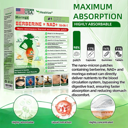 𝑶𝒇𝒇𝒊𝒄𝒊𝒂𝒍 𝑺𝒕𝒐𝒓𝒆  | 🩹👨‍⚕️Healrize®𝑴𝒐𝒓𝒊𝒏𝒈𝗮 · 𝗕𝗲𝗿𝗯𝗲𝗿𝙞𝙣𝙚 × 𝙉𝘼𝐃+ 𝟏𝟎-𝐢𝐧-𝟏 𝗔𝗱𝘃𝗮𝗻𝗰𝙚𝙙 Nano Microwave Thermal Metabolic Patch(𝐉𝐮𝐬𝐭 𝐨𝐧𝐜𝐞 𝐚 𝐝𝐚𝐲, 𝐯𝐢𝐬𝐢𝐛𝐥𝐞 𝐜𝐡𝐚𝐧𝐠𝐞𝐬 𝐢𝐧 𝟕 𝐝𝐚𝐲𝐬） ✅ 𝐅𝐨𝐫 𝐨𝐛𝐞𝐬𝐢𝐭𝐲, 🅛🅞🅞🅢🅔 🅢🅚🅘🅝,𝐝𝐢𝐚𝐛𝐞𝐭𝐞𝐬, 𝐬𝐥𝐞𝐞𝐩 𝐚𝐩𝐧𝐞𝐚, 𝐣𝐨𝐢𝐧𝐭 𝐢𝐬𝐬𝐮𝐞𝐬, 𝐚𝐧𝐝 𝐦𝐨𝐫𝐞 ❤👑